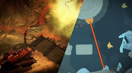 PixelJunk Shooter 2 & Red Faction Battlegrounds